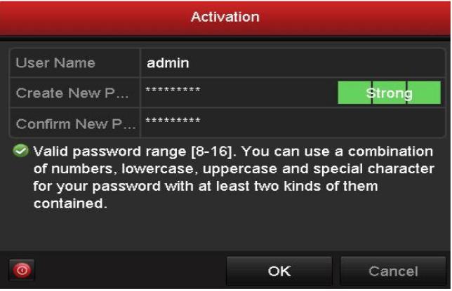 dvr reset the password