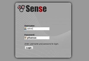 pfsense default password ssh