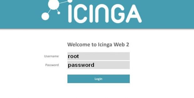 Icinga Web 2 default root password Ubuntu