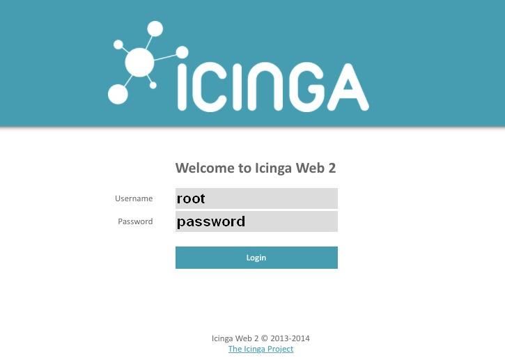 Icinga Web 2 default root password Ubuntu